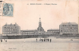 BERCK PLAGE L Hopital Maritime 3(scan Recto-verso) MA1392 - Berck