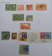 Tunisie Lot Timbre Oblitération Choisies    Ras El Djebel   Dont Fragment   à Voir - Used Stamps