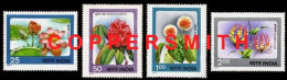 (453) India / Indie  1977 / Flora / Plants / Flowers / Fleurs / Blumen  ** / Mnh  Michel 722-725 - Autres & Non Classés