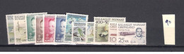 1990 MNH Greenland, Year Collection, Postfris - Années Complètes