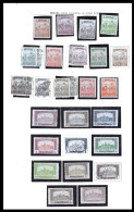 HUNGARY 1919 Definitive "MAGYAR POSTA" MlH / Used . Michel 242-60 COMPLETE SET - Autres & Non Classés