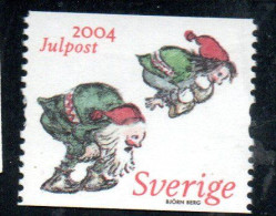 SWEDEN SVERIGE SVEZIA SUEDE 2004 CHRISTMAS NATALE NOEL WEIHNACHTEN NAVIDAD Gnomes Playing Leapfrog COIL  MNH - Ongebruikt