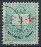 1881. Colour Number Krajcar 3kr Stamp - ...-1867 Prephilately