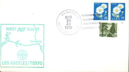 JAPON PREMIER VOL LOS ANGELES-TOKYO PAR 747 DE LA PAN AM 1970 - Vliegtuigen