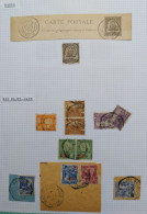 Tunisie Lot Timbre Oblitération Choisies    Rades, Ras Rajel Gare  Dont Fragment  à Voir - Used Stamps