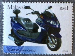 MALAYSIA 2023 MNH / Scooter / Motorcycles / Motocyclettes / Motorrader - Motorbikes