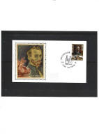 1725 - FDC Soie - Vincent Van-Gogh - Peintre - 1971-1980