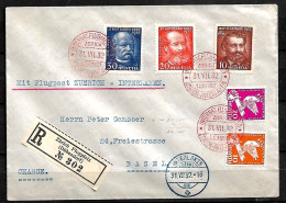 SWITZERLAND STAMPS, 1932 REG. COVER - Storia Postale