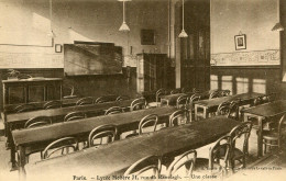 Carte PARIS XVI 16 Lycée Molière 71 Rue Du Ranelagh Une Classe - Enseignement, Ecoles Et Universités