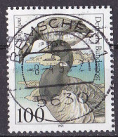 # (1541) BRD 1991 Tierschutz: Bedrohte Seevögel O/used VOLLSTEMPEL (A-5-7) - 1991-2000
