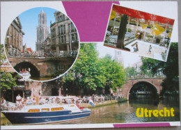 HOLLAND NETHERLAND UTRECHT MULTI VIEW POSTCARD CARTOLINA ANSICHTSKARTE CARTE POSTALE POSTKARTE CARD KARTE - Utrecht