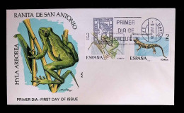 CL, FDC, Premier Jour, Primer Dia De Circulacion, Espana, Espagne, Madrid, 9 Jul. 1975, Ranita De San Antonio - FDC