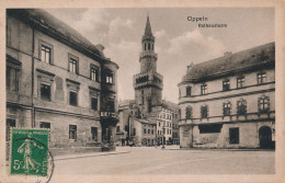 CPA OPPELN - SILESIA - Opole - Silesie - Cachet D'occupation Mars 1922 TRESOR ET POSTES 184 (peu Lisible) - Polonia