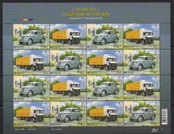 Ukraine 2013 Europa. Postman Van. Mi 1334-35A ZdKlb - Oekraïne