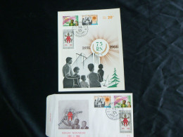 1966 1360-1362 FDC & FDC FIRST DAY CARD ( Sint Niklaas & Antwerpen ) : " RERUM NOVARUM " - 1961-1970