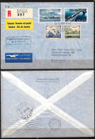 SWITZERLAND STAMPS. 1947 FIRST SPECIAL MAIL FLIGHT TO BRAZIL COVER - Cartas & Documentos