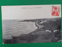 Reunion , Saint Denis , Timbre Suisse , Rajout ? - Saint Denis