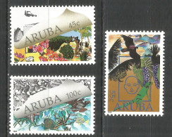 NETHERLANDS ARUBA 1990 Year , Mint Stamps MNH (**)   Michel# 70-72 - Curazao, Antillas Holandesas, Aruba