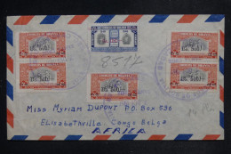 BOLIVIE - Enveloppe De Santa Cruz Pour Le Congo Belge En 1957 - L 151984 - Bolivië