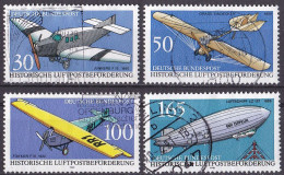 # (15322-1525) BRD 1991 Historische Luftbeförderung O/used (A-5-7) - 1991-2000