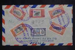 BOLIVIE - Enveloppe De Santa Cruz Pour Le Congo Belge En 1957 - L 151985 - Bolivië