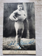 Charles Rigoulot Dedicacee - Gewichtheben