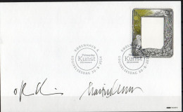 Martin Mörck. Denmark 2014. Stamps Art. Michel 1800. FDC. Signed. - FDC