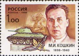 Russia 1998 Birth Centenary Of M.I.Koshkin. Mi 696 - Nuevos