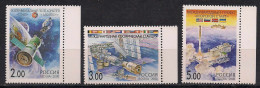 Russia 2000 International Spase Co-operation. Mi 811-13 - Nuevos