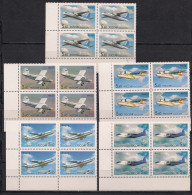 Russia 2006 Birth Centenary Of O.K.Antonov. Planes. MI 1295-99 Block Of Four - Nuevos