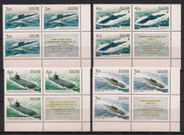 Russia 2006 The 100th Anniversary Of The Russian Navy Underwater Forces. Mi 1311-14 Block Of 3 + Label - Nuevos