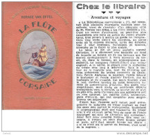 C1 BELGIQUE Horace VAN OFFEL La Flute Corsaire DENOEL Bibliotheque Merveilleuse 1933 PORT INCLUS FRANCE - 1901-1940