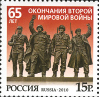 Russia 2010 The 65th Anniversary Of The End Of The Second World War. Mi 1673 - Neufs
