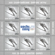 Russia 2011 Olimpic Games. Sochi 2014. Mi 1761-63 3 Klb - Inverno 2014: Sotchi