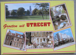 HOLLAND NETHERLAND UTRECHT CITY CENTER MULTI VIEW POSTCARD CARTOLINA ANSICHTSKARTE CARTE POSTALE POSTKARTE CARD KARTE - Utrecht