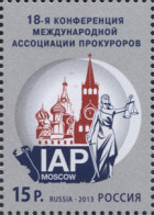 Russia 2013  The 18th Annual Conference And General Meeting Of The International Association Of Prosecutors. - Unused Stamps