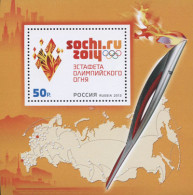 Russia 2013  WOG Sochi 2014. Olympic Torch Relay. Bl 191 - Ungebraucht