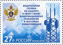 Russia 2018 Federal Service For Supervision Of Communications. Mi 2625 - Neufs