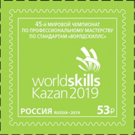 Russia 2019 World Skills Championships. Mi 2742 - Unused Stamps