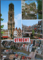 HOLLAND NETHERLAND UTRECHT CITY CENTER MULTI VIEW POSTCARD CARTOLINA ANSICHTSKARTE CARTE POSTALE POSTKARTE CARD KARTE - Utrecht