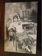 CPA - Espagne - Danseuse Costume - Sevillana - 1903 - SUP (HT 4) - Dans