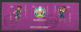 Russia 2021  EURO 2020 European Football Championship.  CTO - Used Stamps