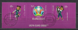 Russia 2021  EURO 2020 European Football Championship.  CTO - Gebraucht