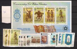 1976 MNH Isle Of Man, Year Collection, Postfris - Isle Of Man