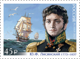 Russia 2023  250th Birth Anniversary Of Yu. Lisyansky, Navigator, Explorer. - Ungebraucht