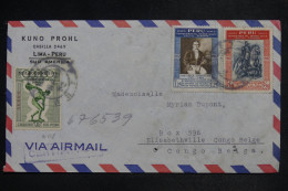 PEROU - Enveloppe De Lima Pour Le Congo Belge En 1958  - L 151994 - Pérou