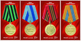 Russia 2015 Medals. II. - Ungebraucht