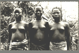 CPSM - Dahomey - Jeunes Filles - Seins Nus - Dahomey