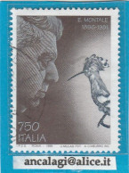 USATI ITALIA 1996 - Ref.0755 "EUGENIO MONTALE" 1 Val. - - 1991-00: Oblitérés