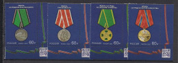 Russia 2022  Medals. - Unused Stamps